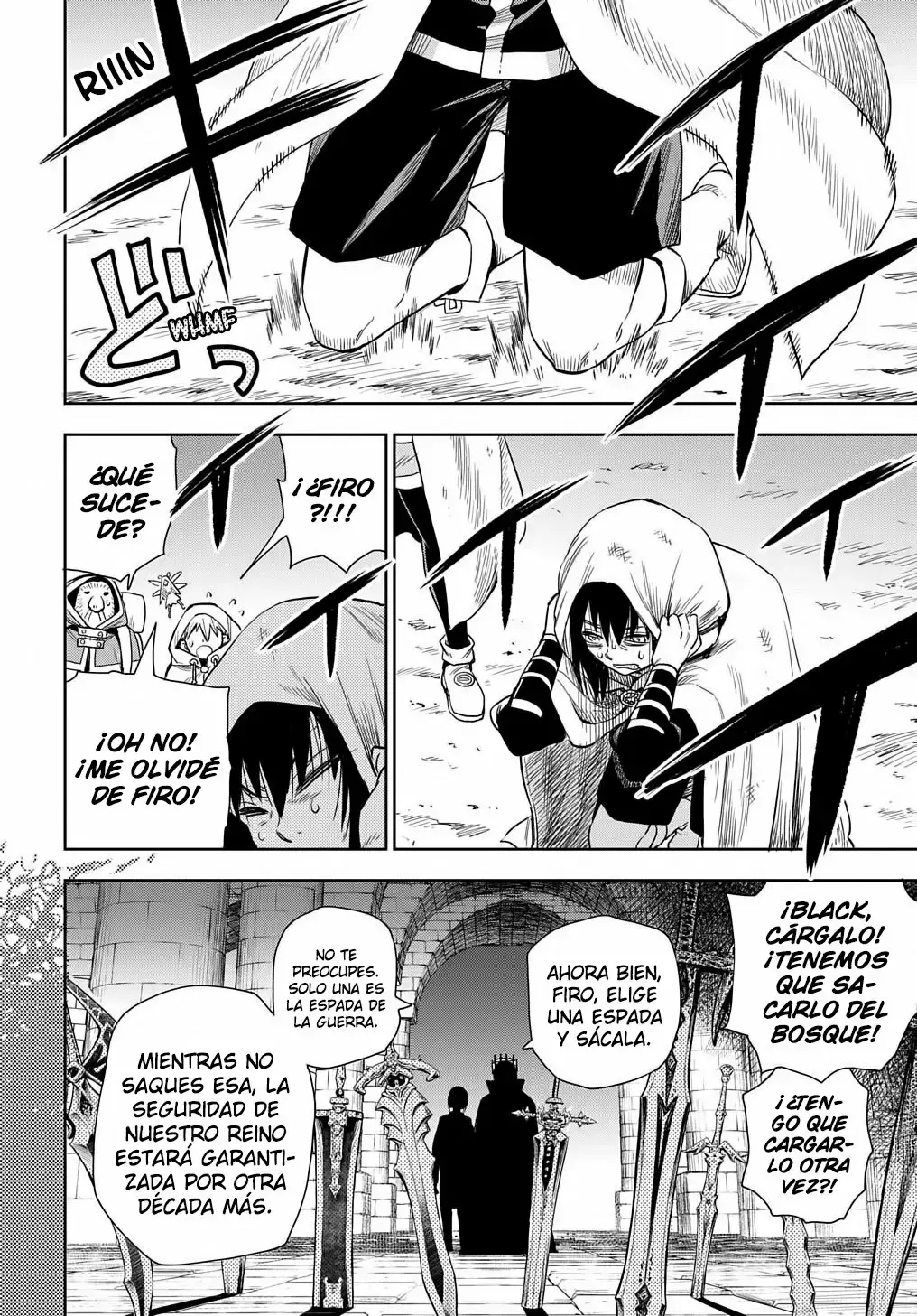 World End Solte Capitulo 5: Dentro de la Tierra Plagada página 19