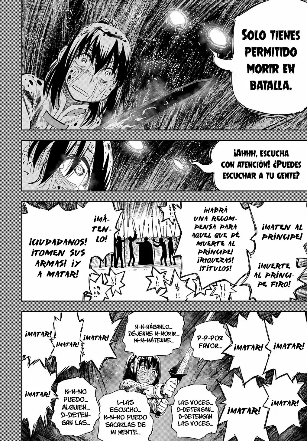World End Solte Capitulo 5: Dentro de la Tierra Plagada página 23