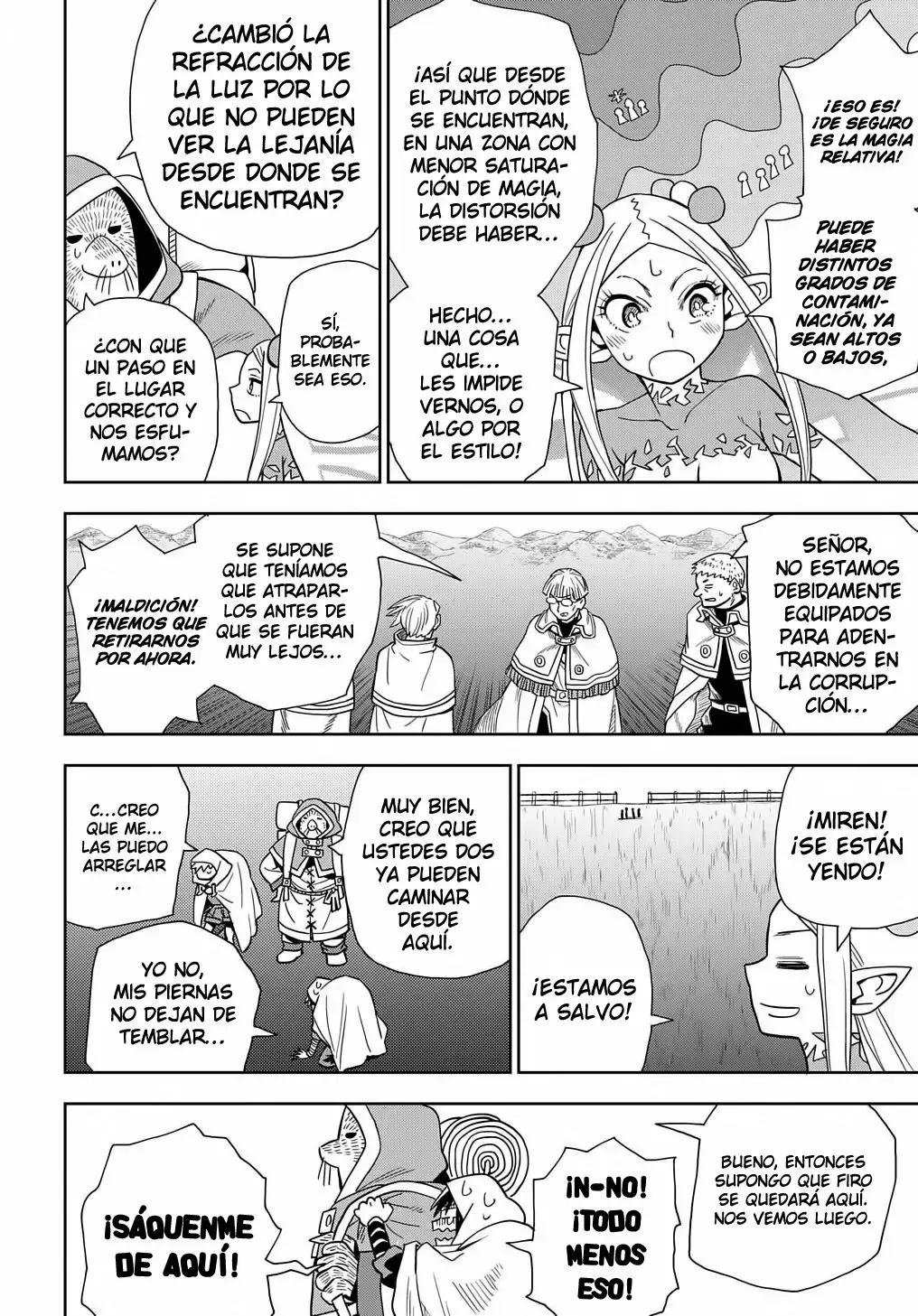 World End Solte Capitulo 5: Dentro de la Tierra Plagada página 9
