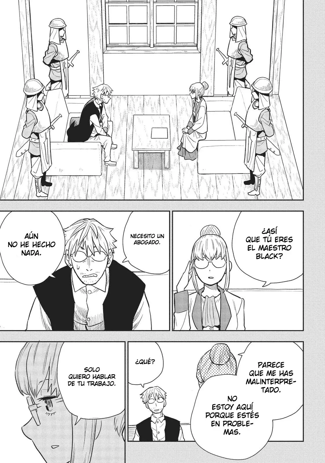 World End Solte Capitulo 7: Evelet página 4