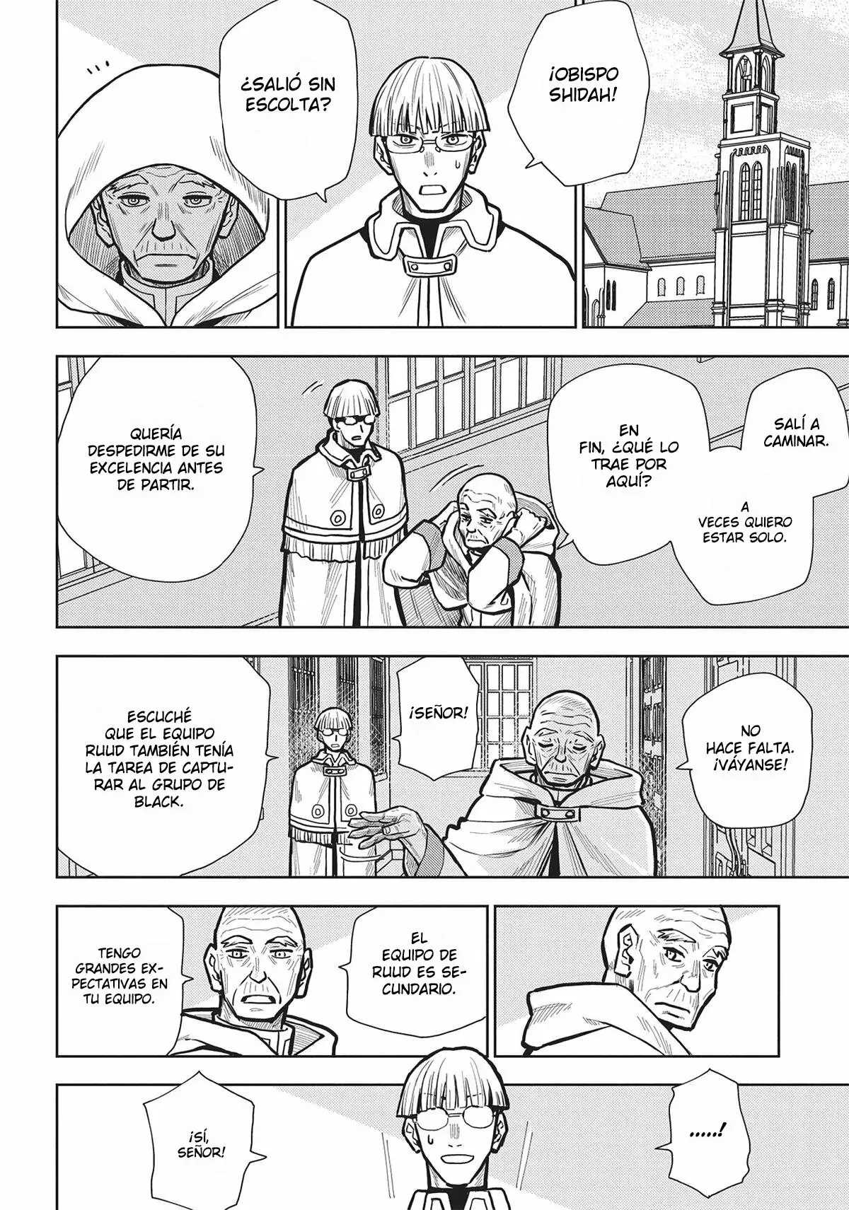 World End Solte Capitulo 9: Campo de nieve roja página 11