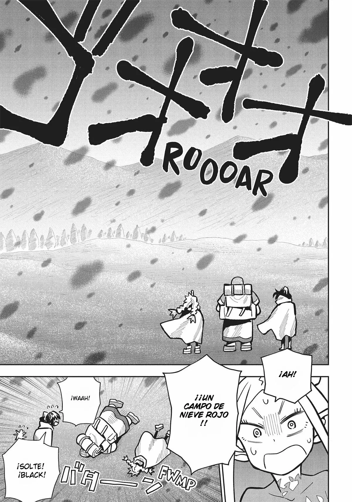 World End Solte Capitulo 9: Campo de nieve roja página 14