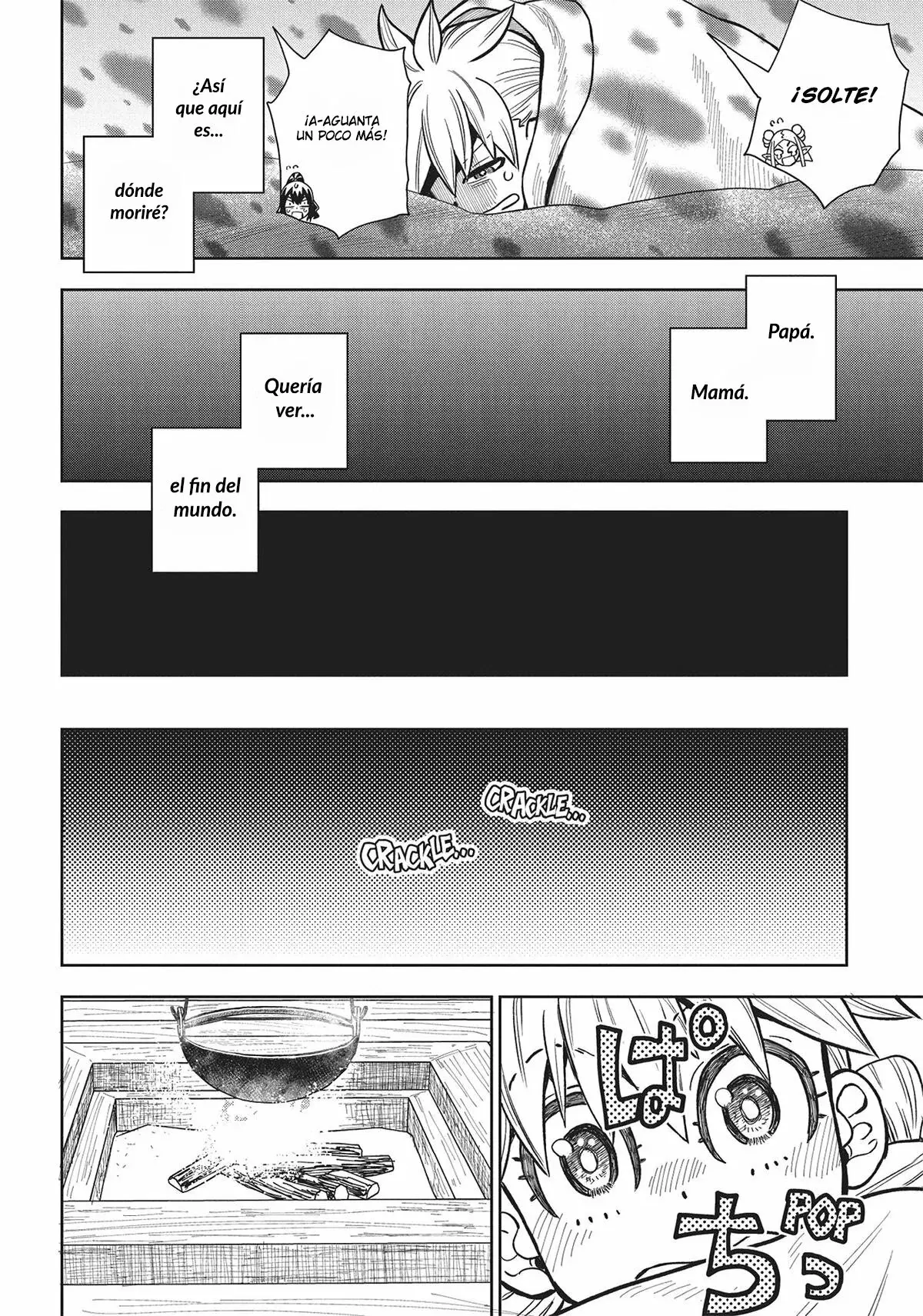 World End Solte Capitulo 9: Campo de nieve roja página 15