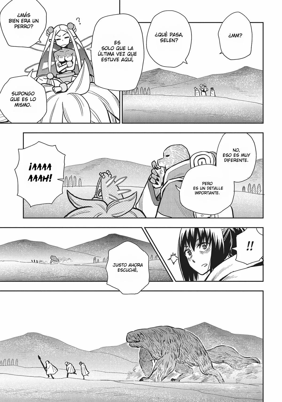 World End Solte Capitulo 9: Campo de nieve roja página 22