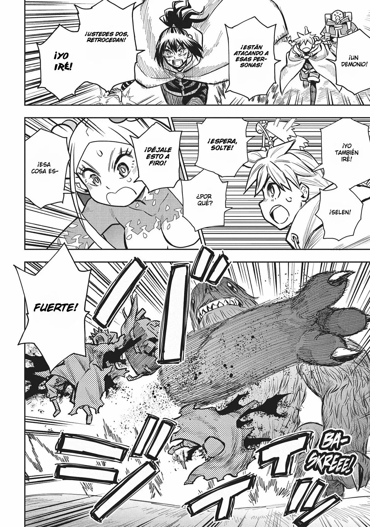 World End Solte Capitulo 9: Campo de nieve roja página 23