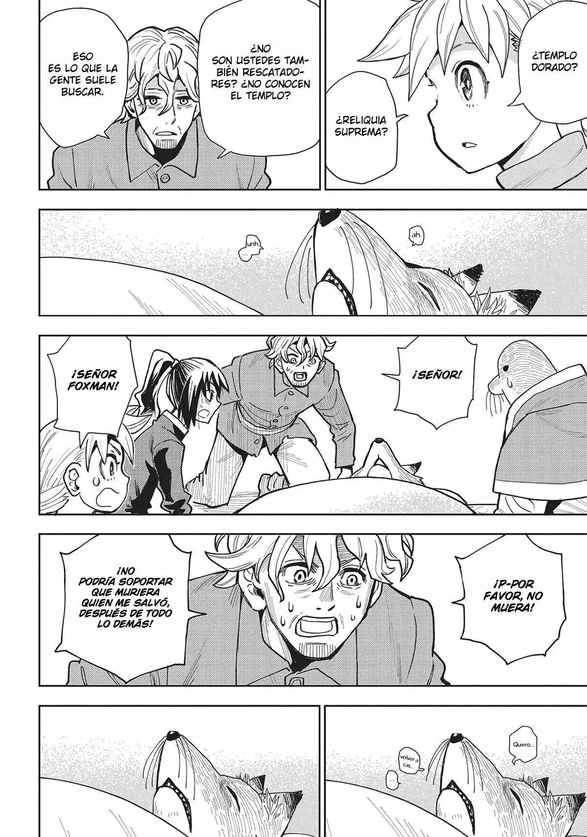 World End Solte Capitulo 9: Campo de nieve roja página 29