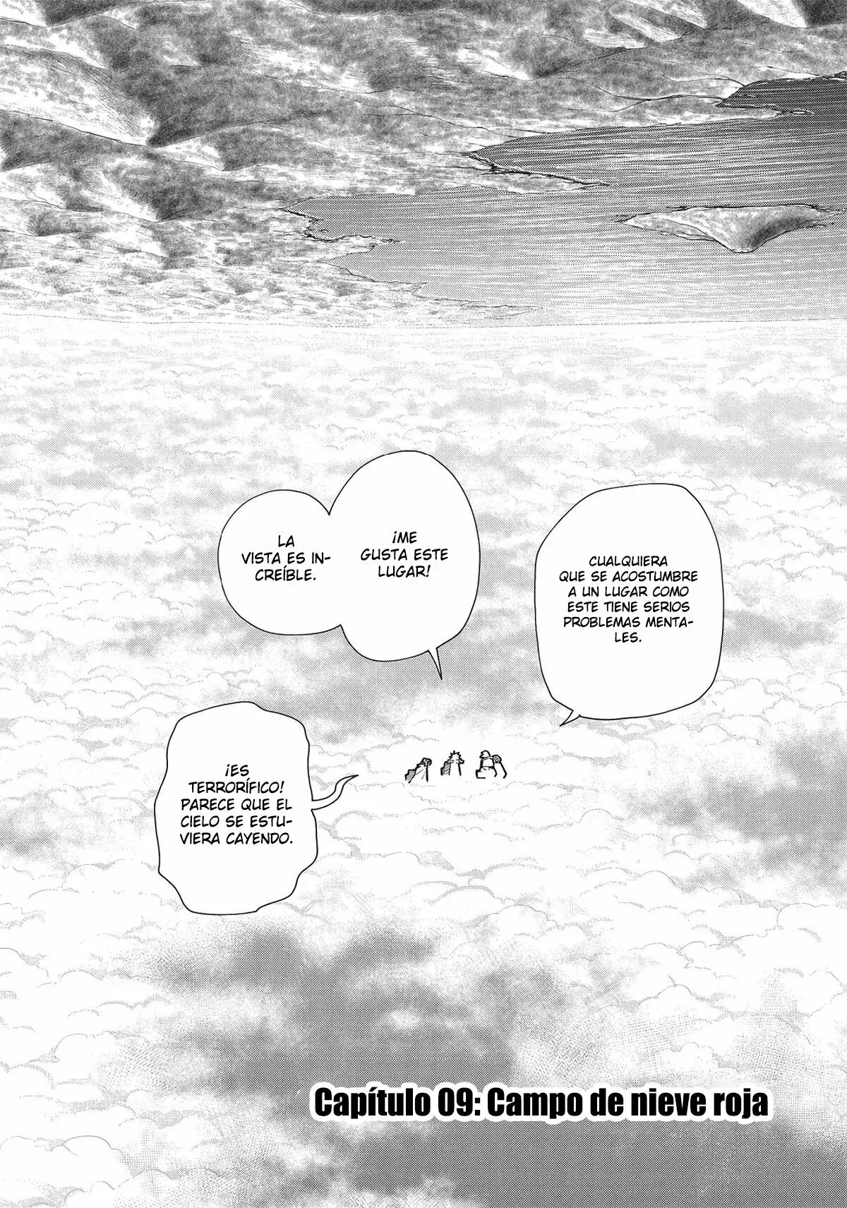 World End Solte Capitulo 9: Campo de nieve roja página 3