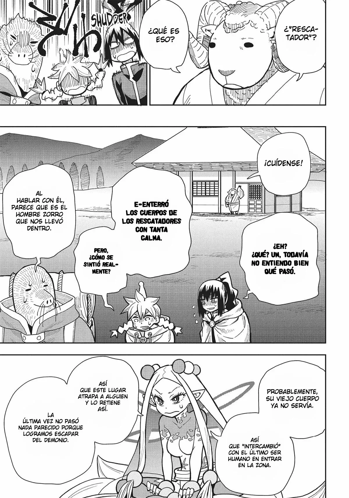 World End Solte Capitulo 9: Campo de nieve roja página 34
