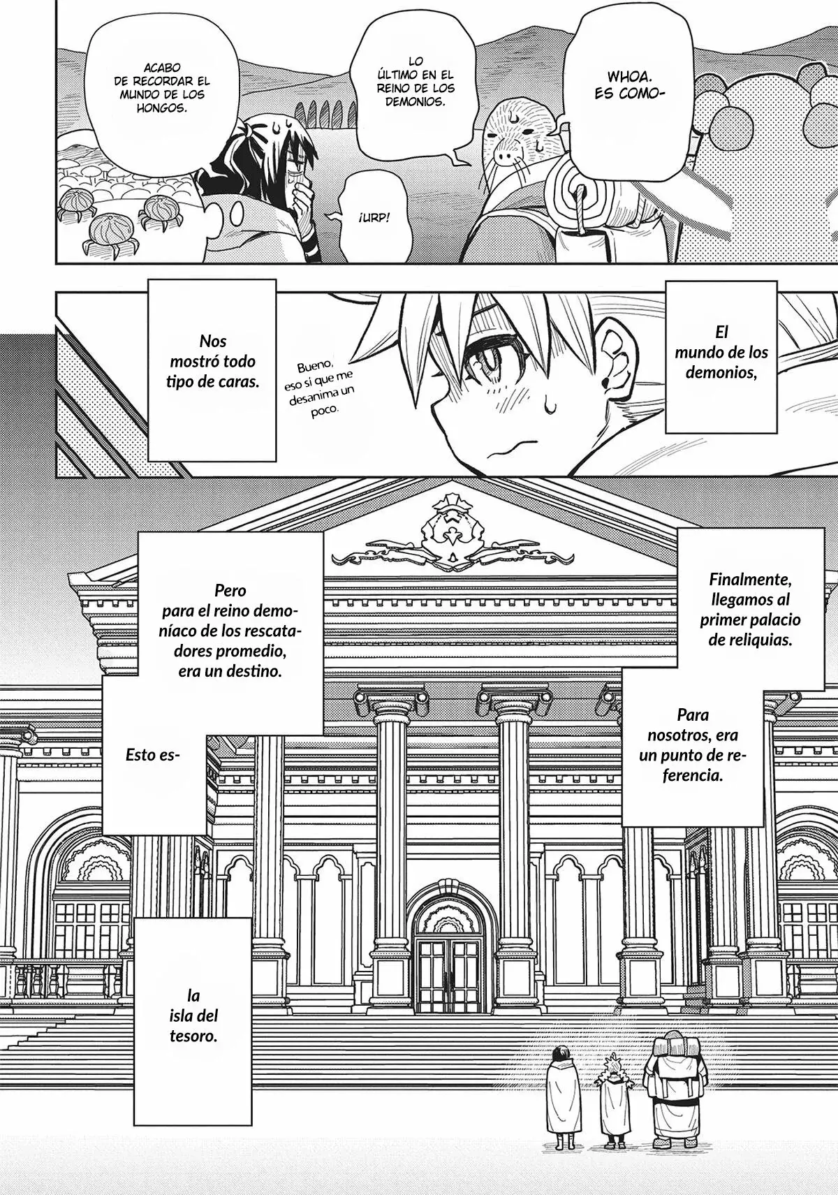 World End Solte Capitulo 9: Campo de nieve roja página 35