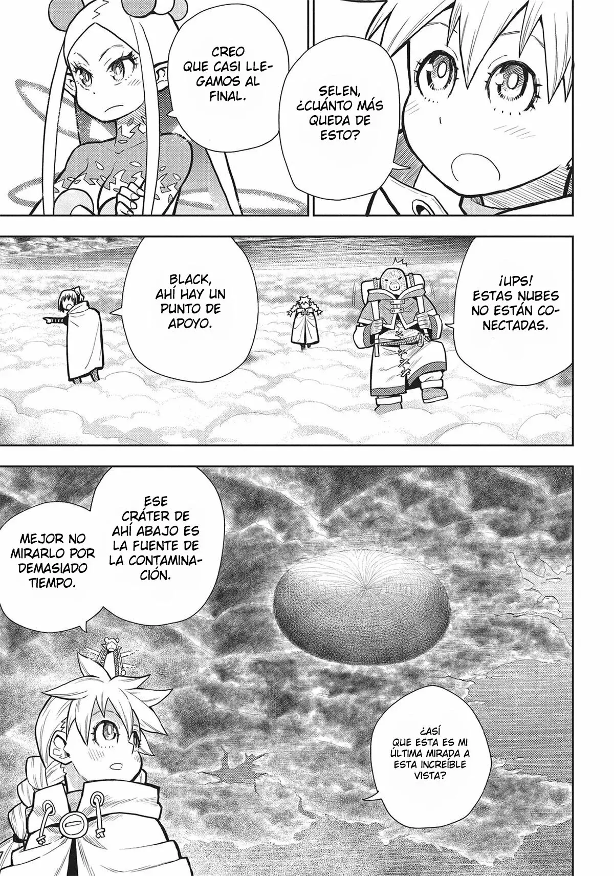 World End Solte Capitulo 9: Campo de nieve roja página 4