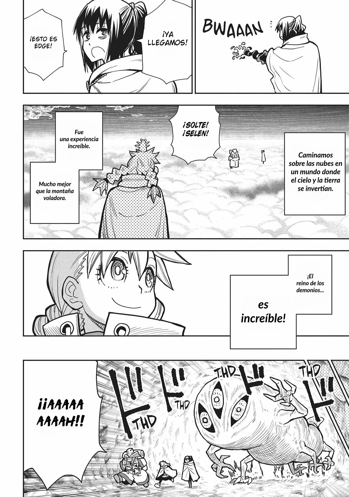 World End Solte Capitulo 9: Campo de nieve roja página 5