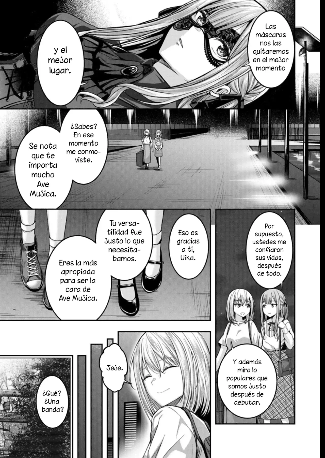 BanG Dream! Ave Mujica -manuscriptus- Capitulo 1 página 10