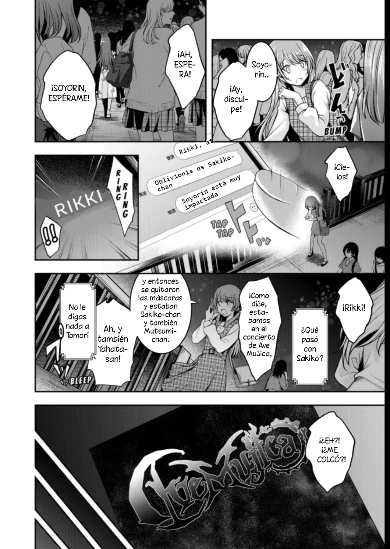 BanG Dream! Ave Mujica -manuscriptus- Capitulo 2 página 3