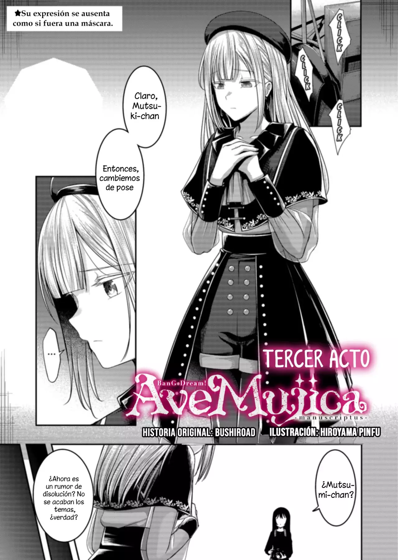 BanG Dream! Ave Mujica -manuscriptus- Capitulo 3 página 2