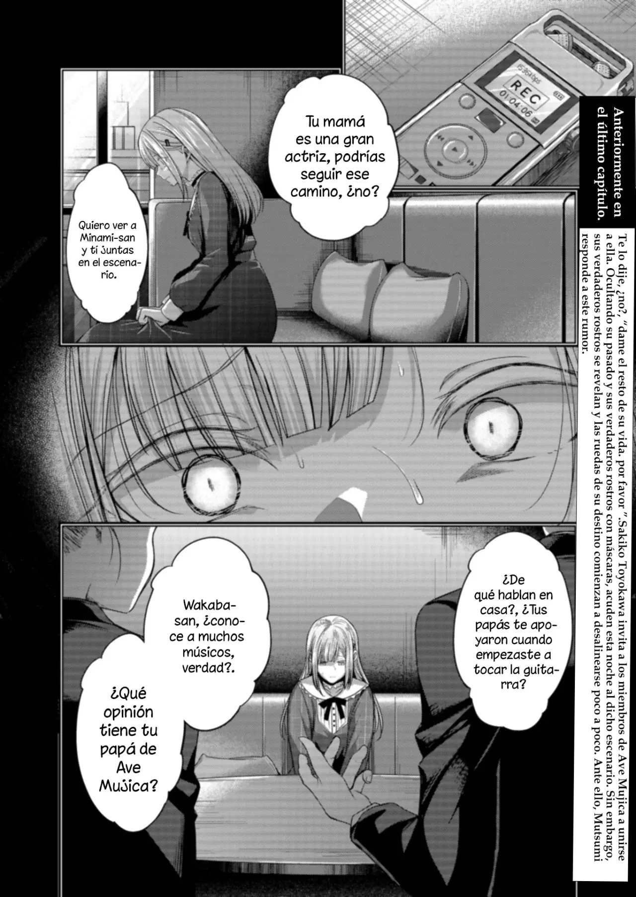 BanG Dream! Ave Mujica -manuscriptus- Capitulo 3 página 3