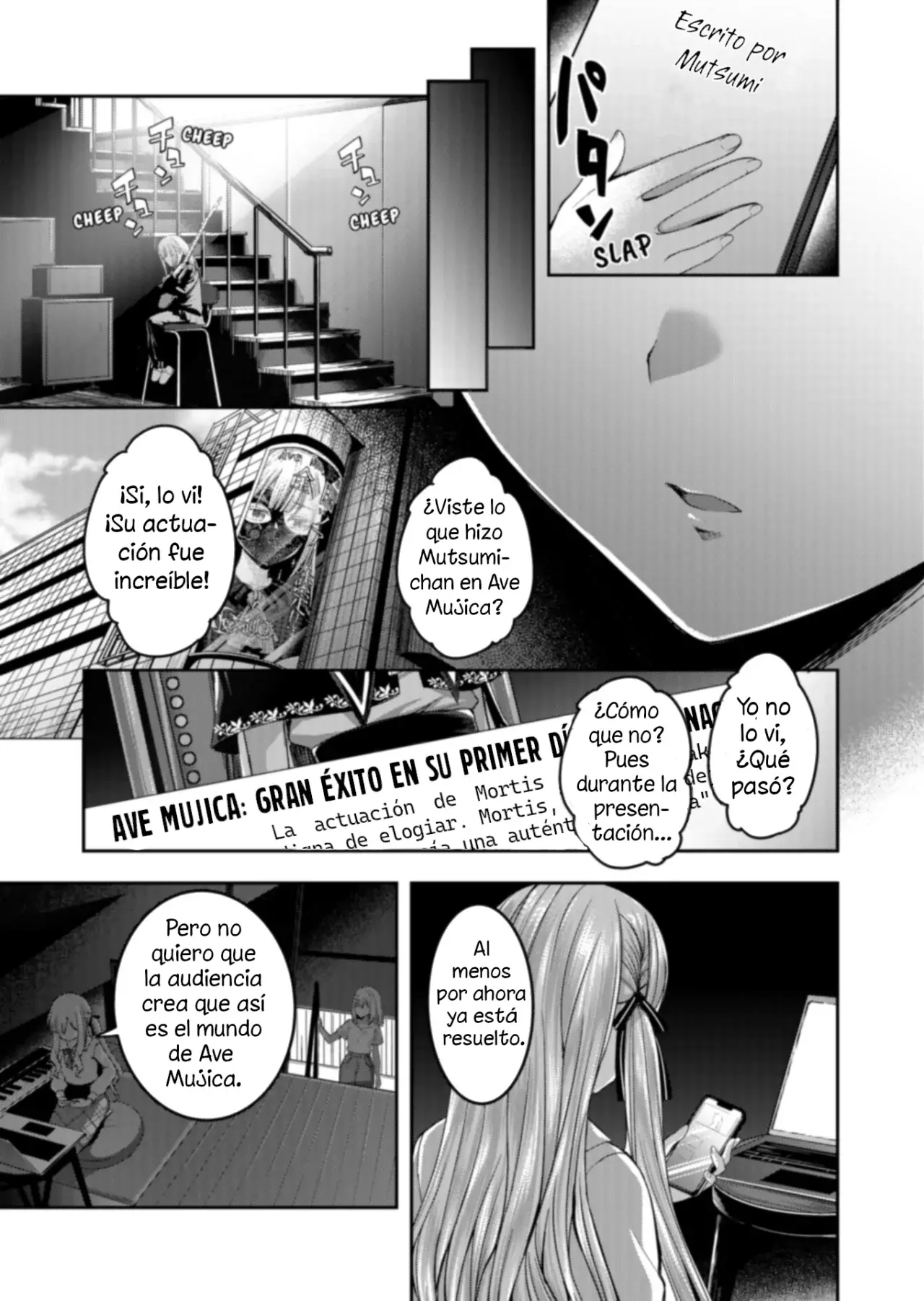BanG Dream! Ave Mujica -manuscriptus- Capitulo 4 página 18