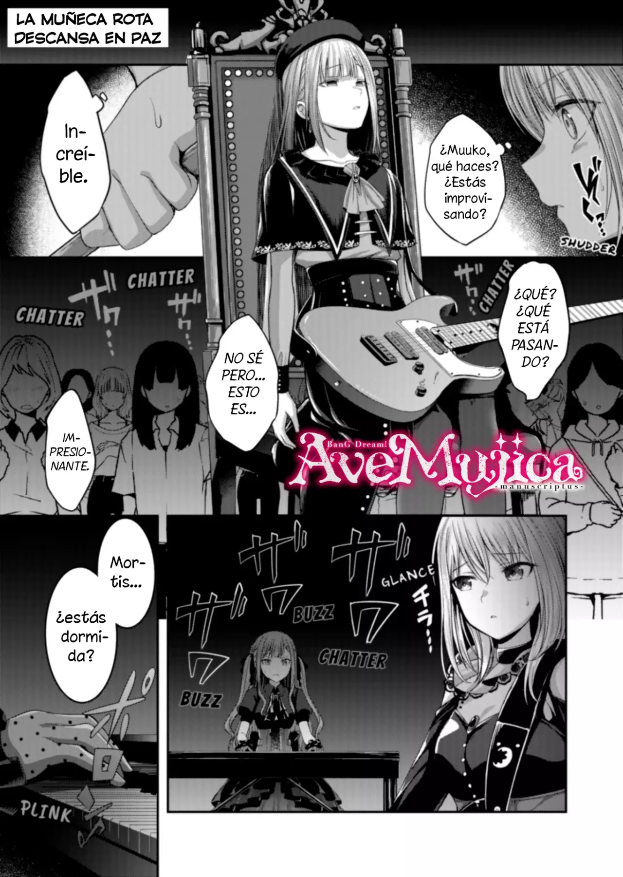 BanG Dream! Ave Mujica -manuscriptus- Capitulo 4 página 2