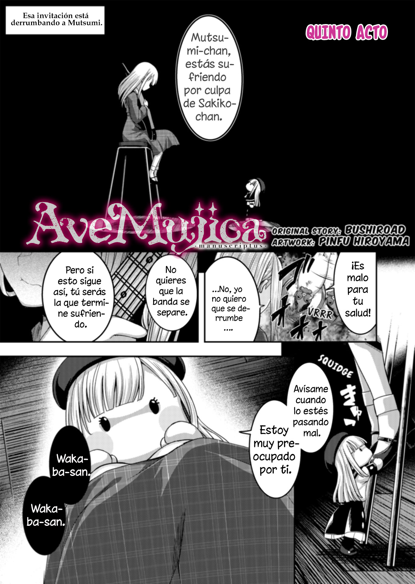 BanG Dream! Ave Mujica -manuscriptus- Capitulo 5 página 2