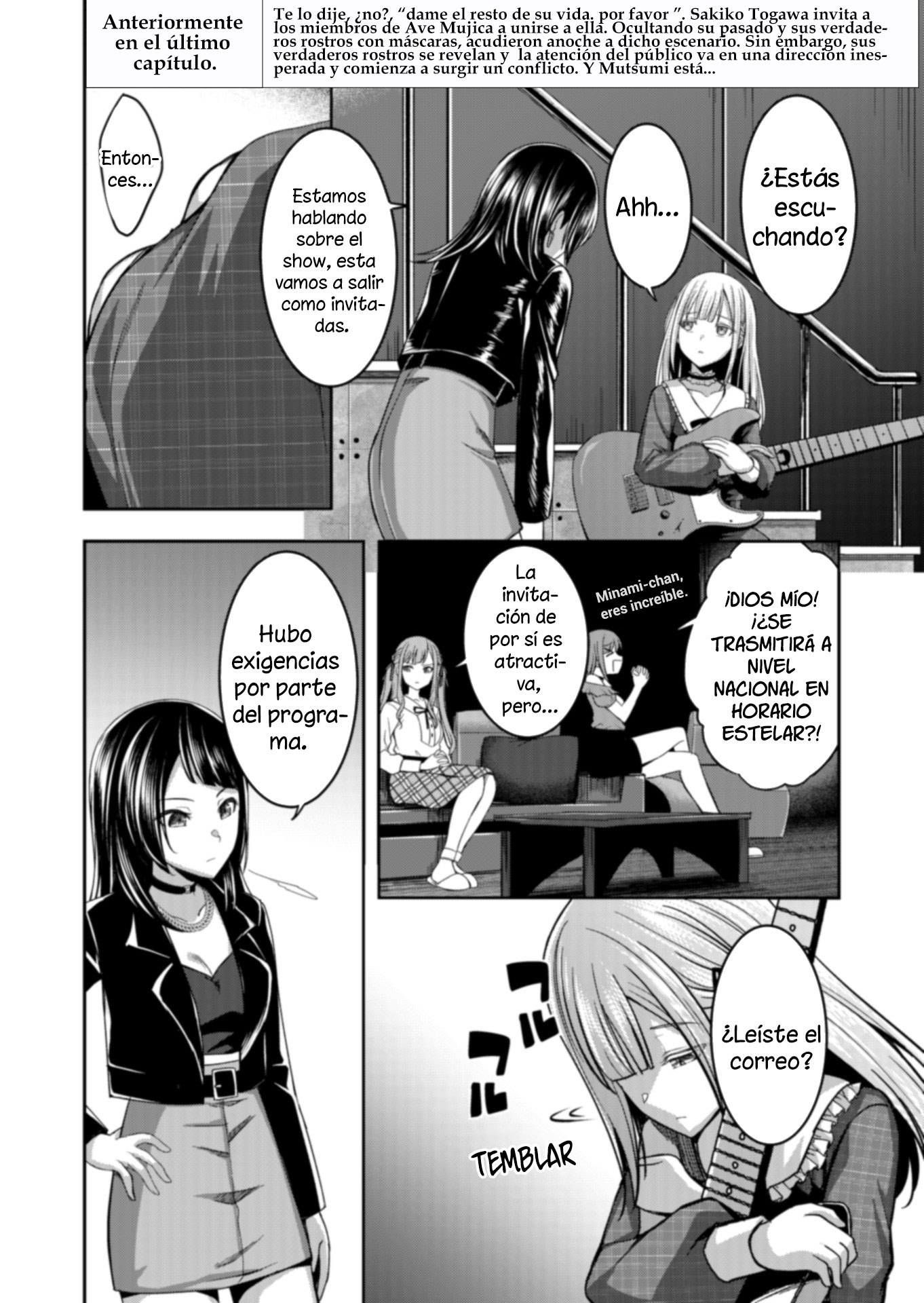 BanG Dream! Ave Mujica -manuscriptus- Capitulo 5 página 3