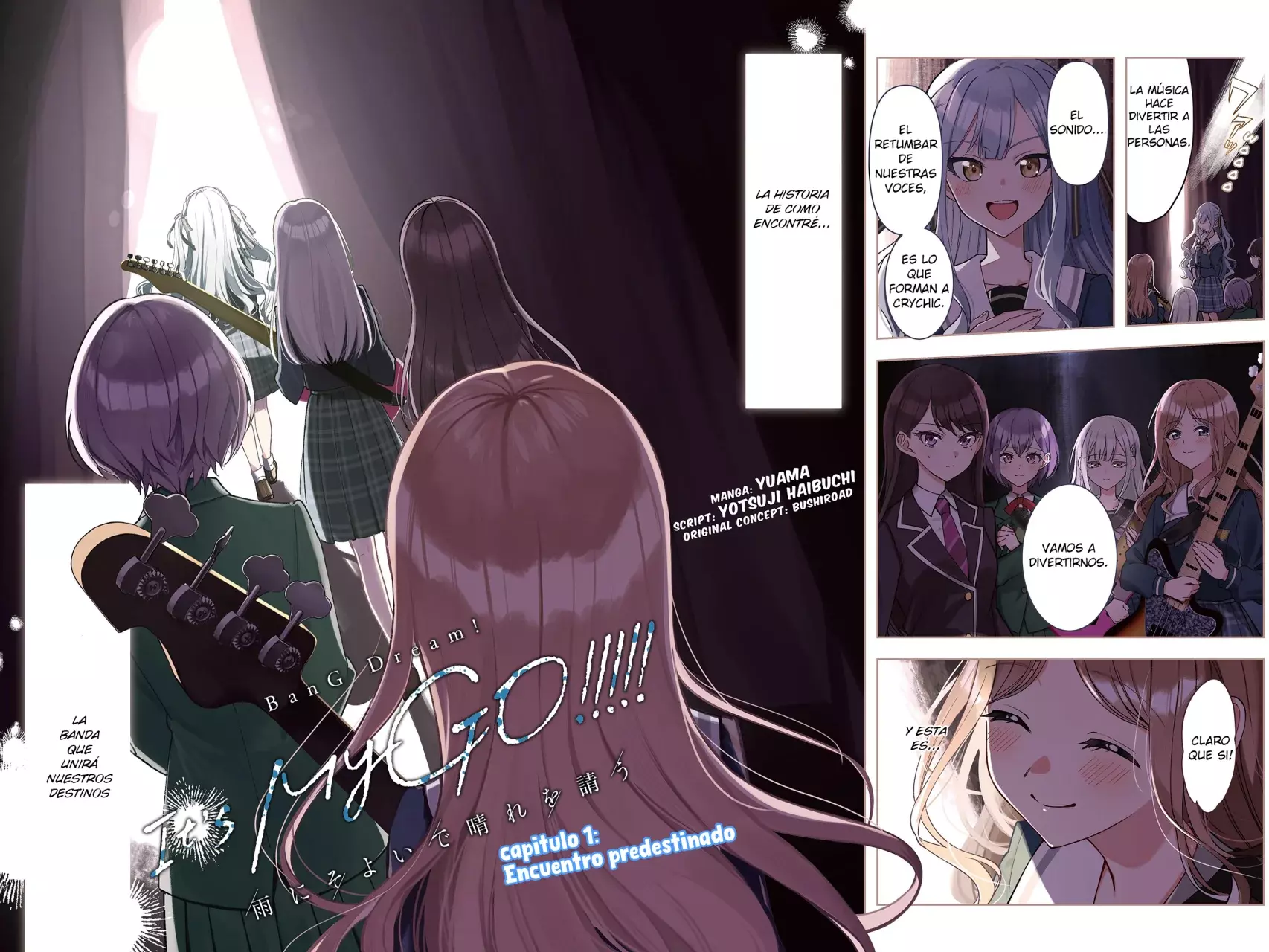 Bang Dream it's my go Capitulo 1: Encuentro predestinado página 3