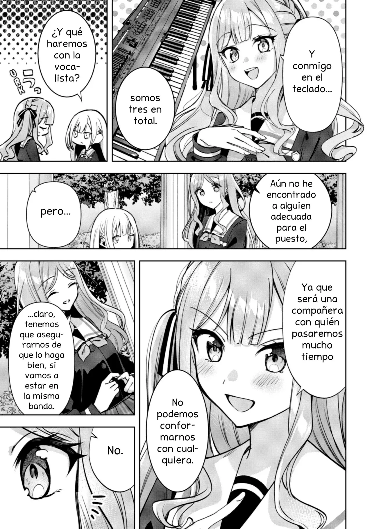 Bang Dream it's my go Capitulo 2: Quiero ser humana página 10