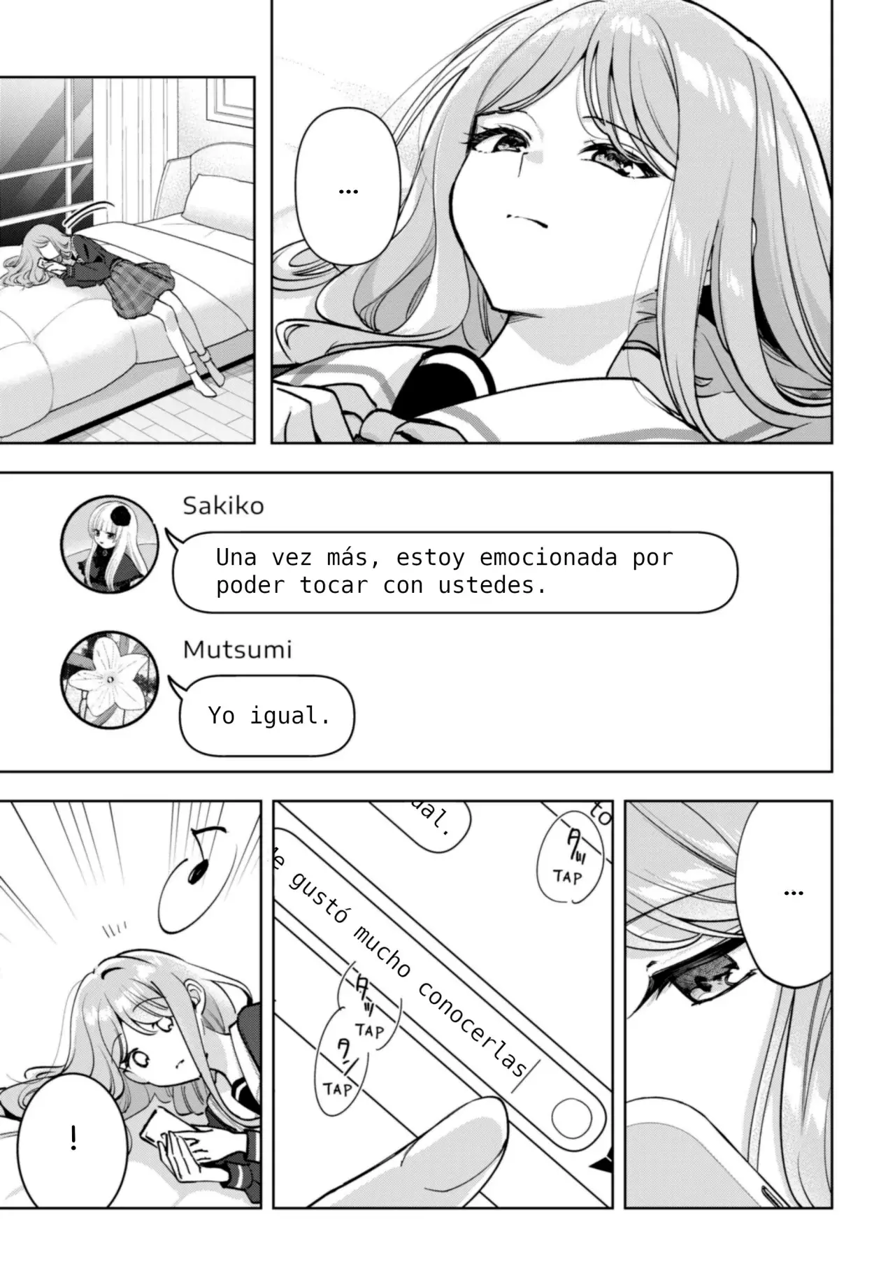 Bang Dream it's my go Capitulo 2: Quiero ser humana página 14