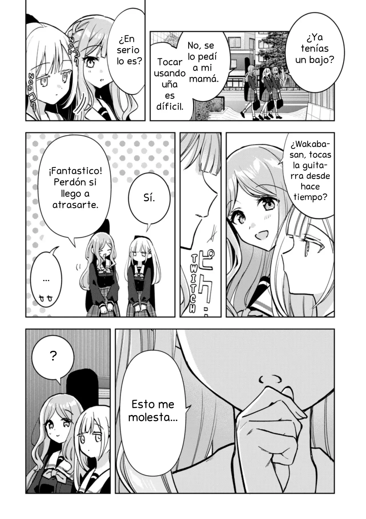 Bang Dream it's my go Capitulo 2: Quiero ser humana página 17