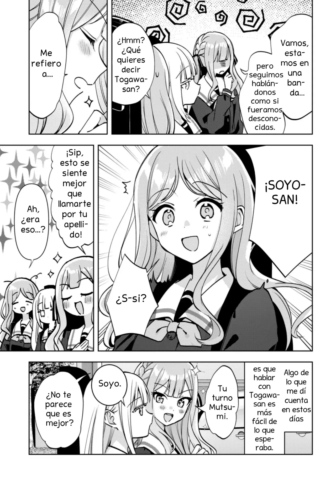 Bang Dream it's my go Capitulo 2: Quiero ser humana página 18