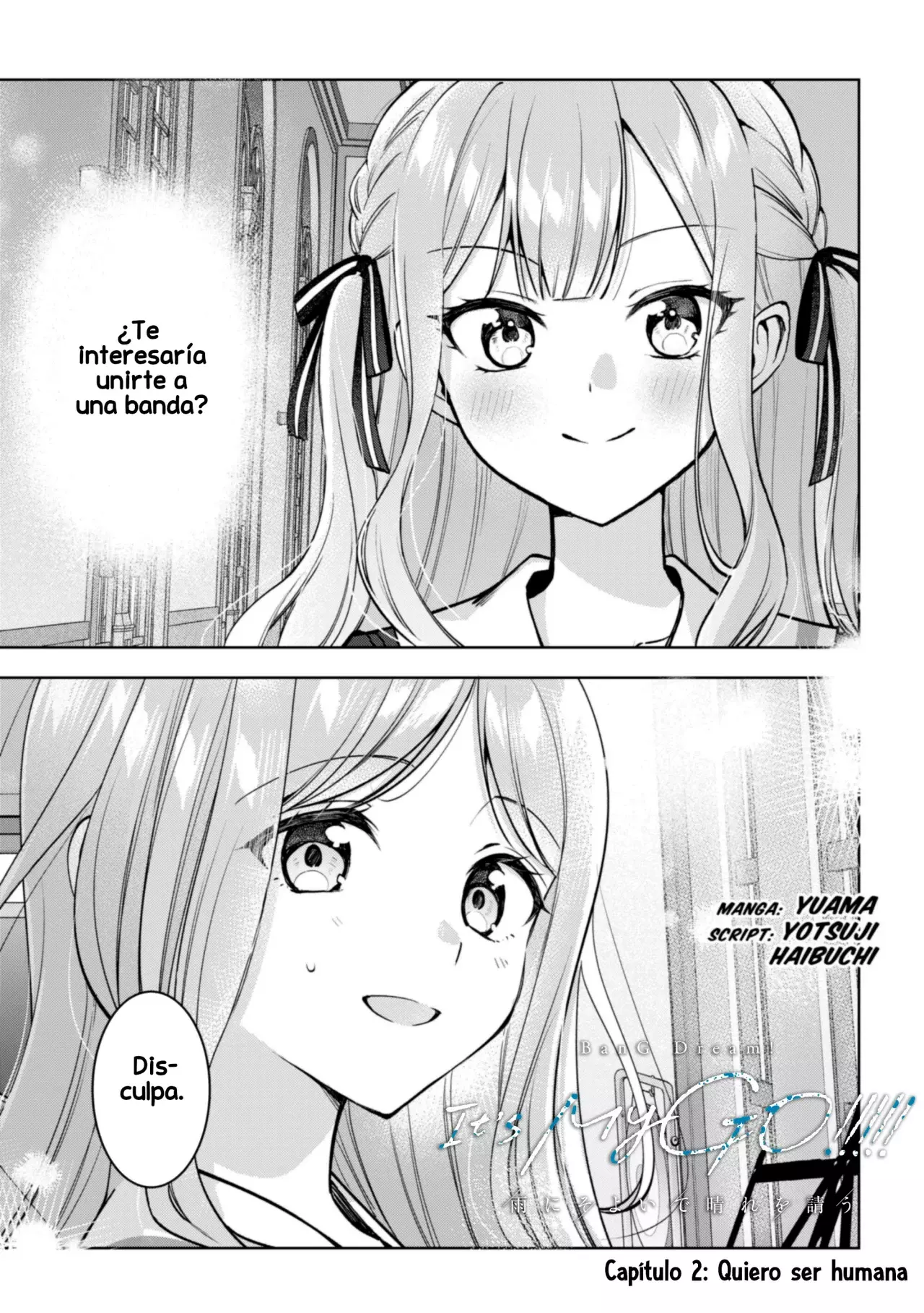Bang Dream it's my go Capitulo 2: Quiero ser humana página 2
