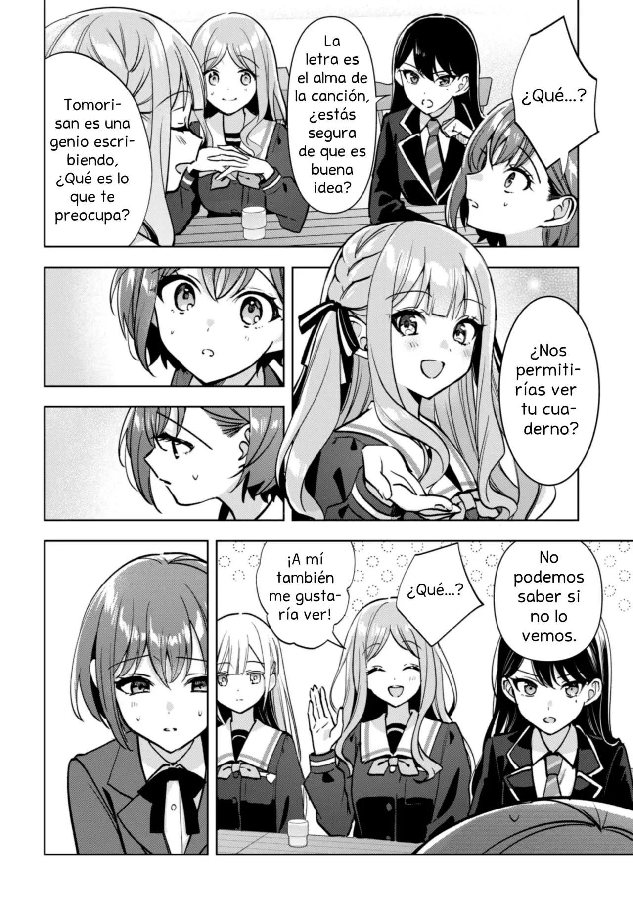 Bang Dream it's my go Capitulo 2: Quiero ser humana página 25