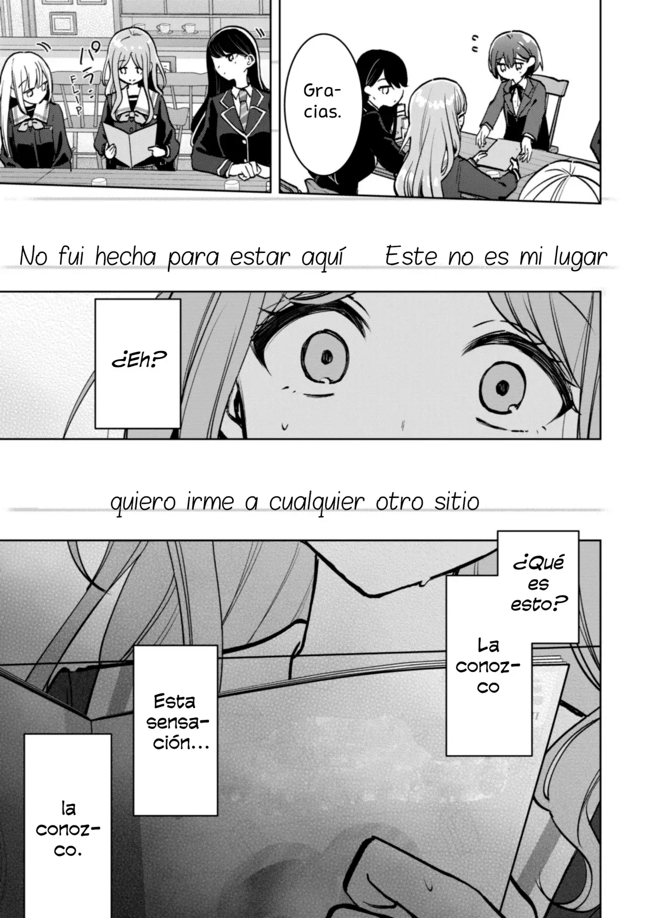 Bang Dream it's my go Capitulo 2: Quiero ser humana página 26