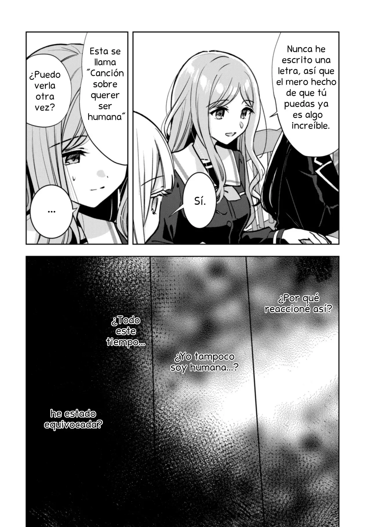 Bang Dream it's my go Capitulo 2: Quiero ser humana página 29