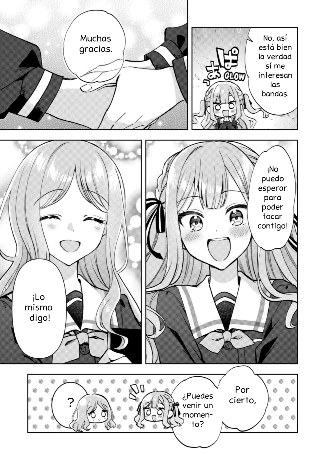 Bang Dream it's my go Capitulo 2: Quiero ser humana página 6