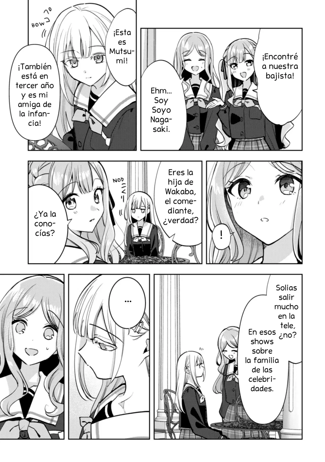 Bang Dream it's my go Capitulo 2: Quiero ser humana página 8
