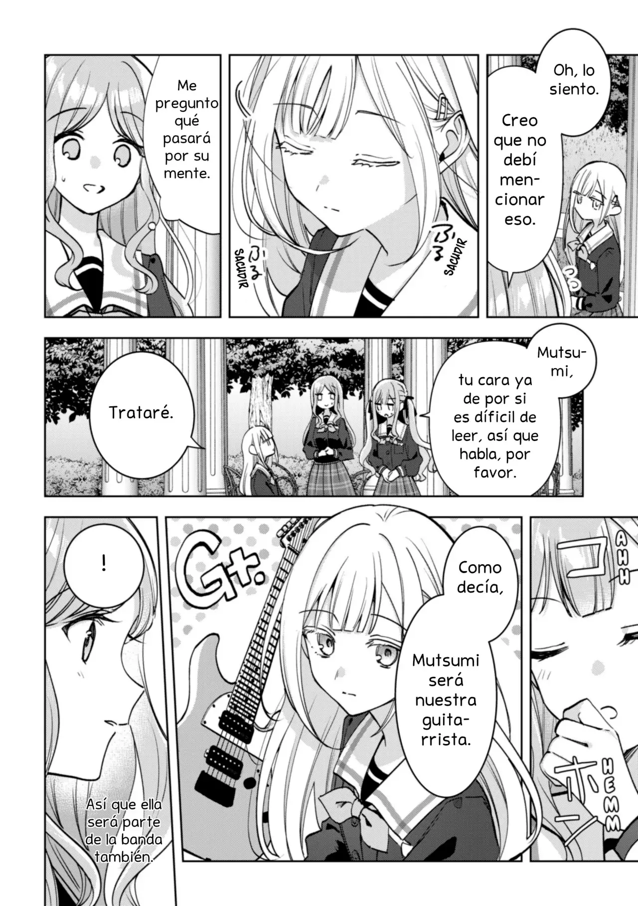 Bang Dream it's my go Capitulo 2: Quiero ser humana página 9