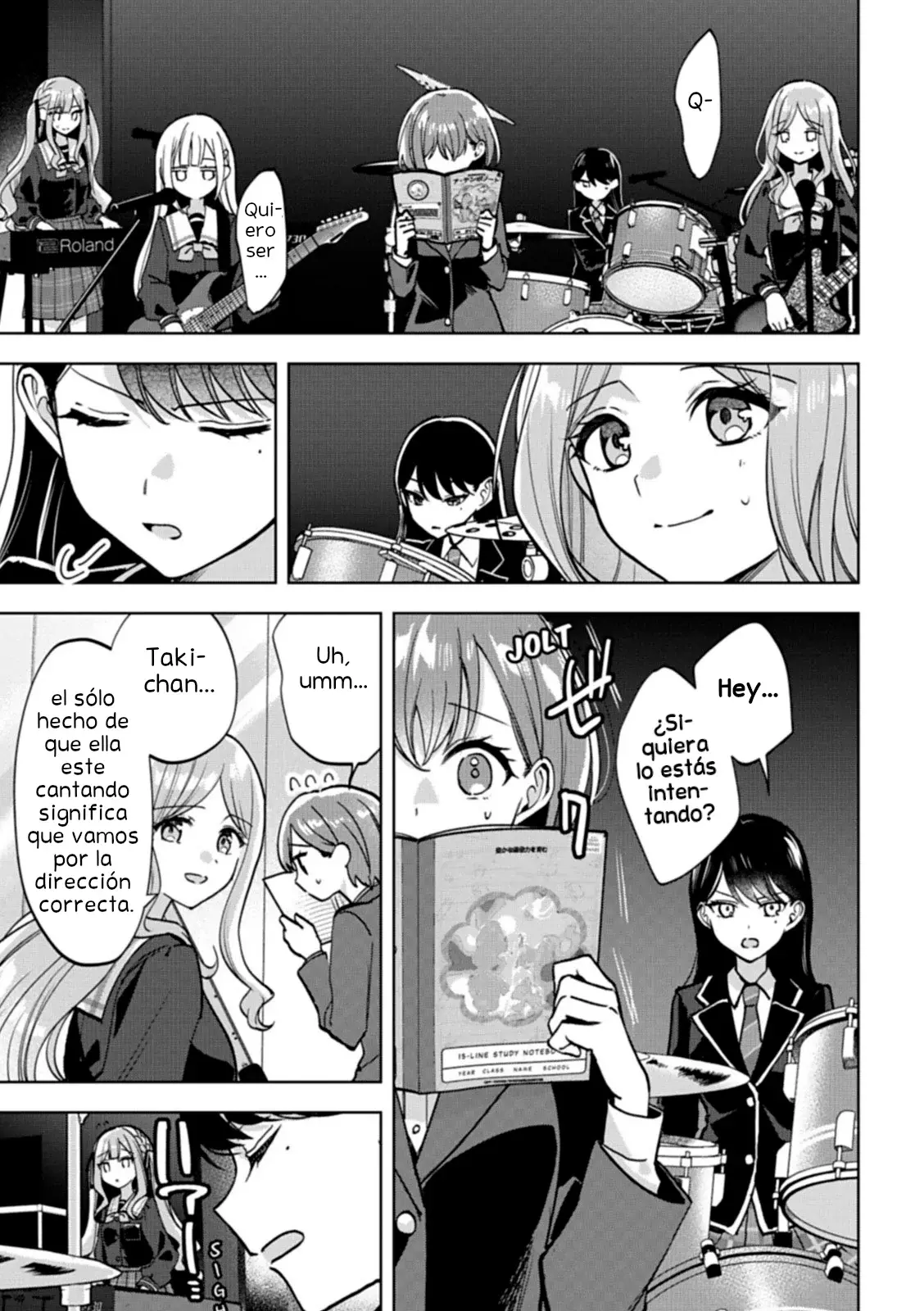 Bang Dream it's my go Capitulo 3: Sol de primavera página 12