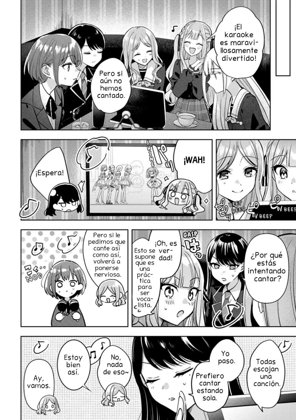 Bang Dream it's my go Capitulo 3: Sol de primavera página 17