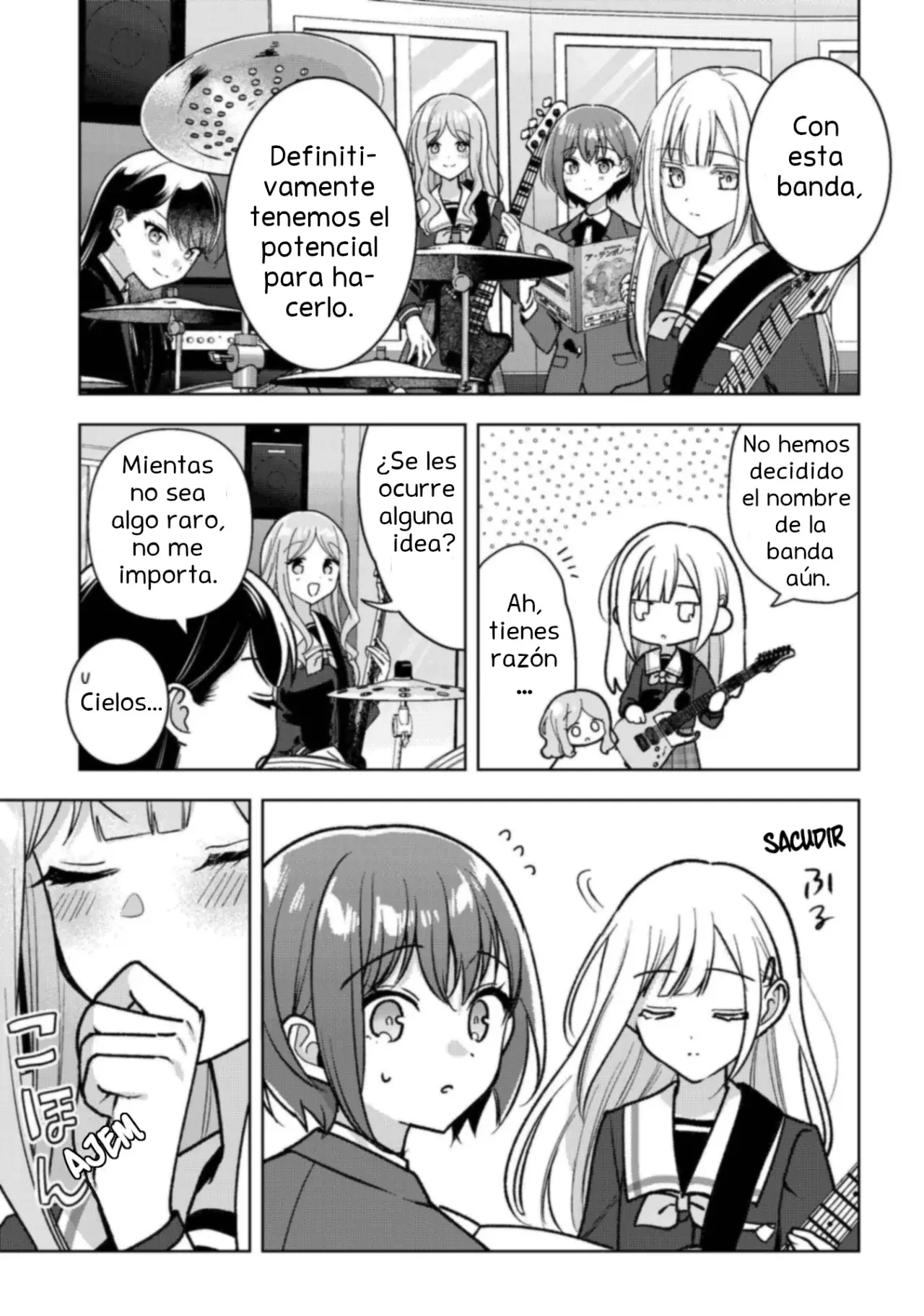 Bang Dream it's my go Capitulo 4: Gritos página 10
