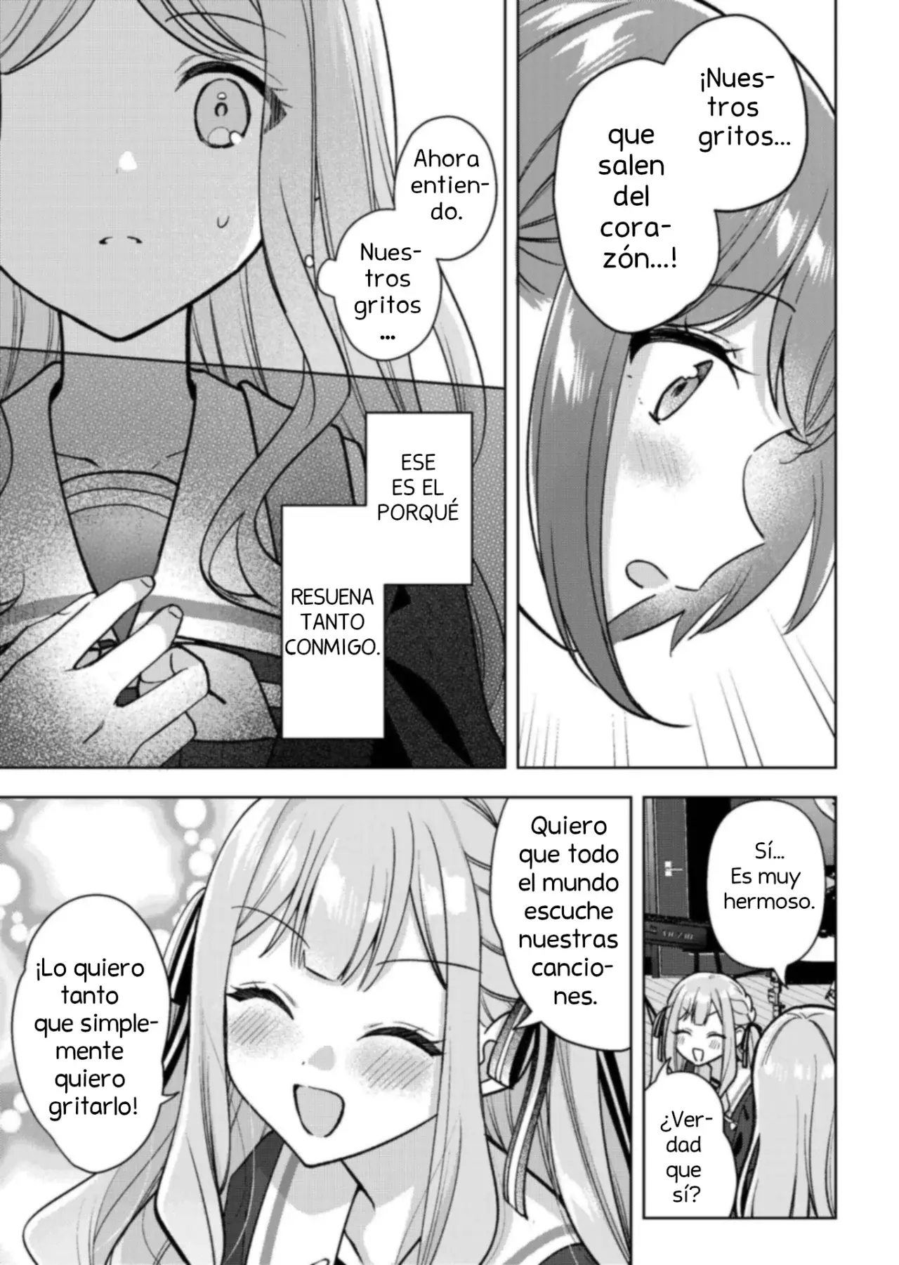 Bang Dream it's my go Capitulo 4: Gritos página 12