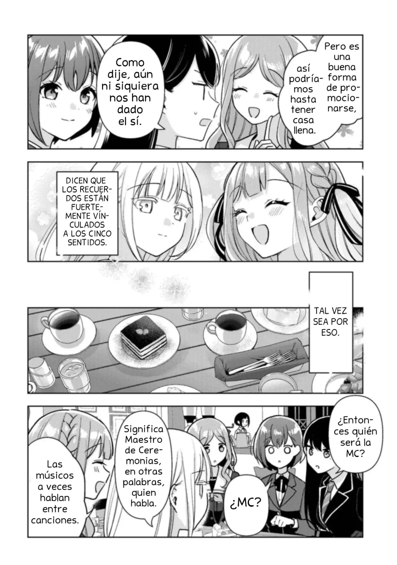 Bang Dream it's my go Capitulo 4: Gritos página 15