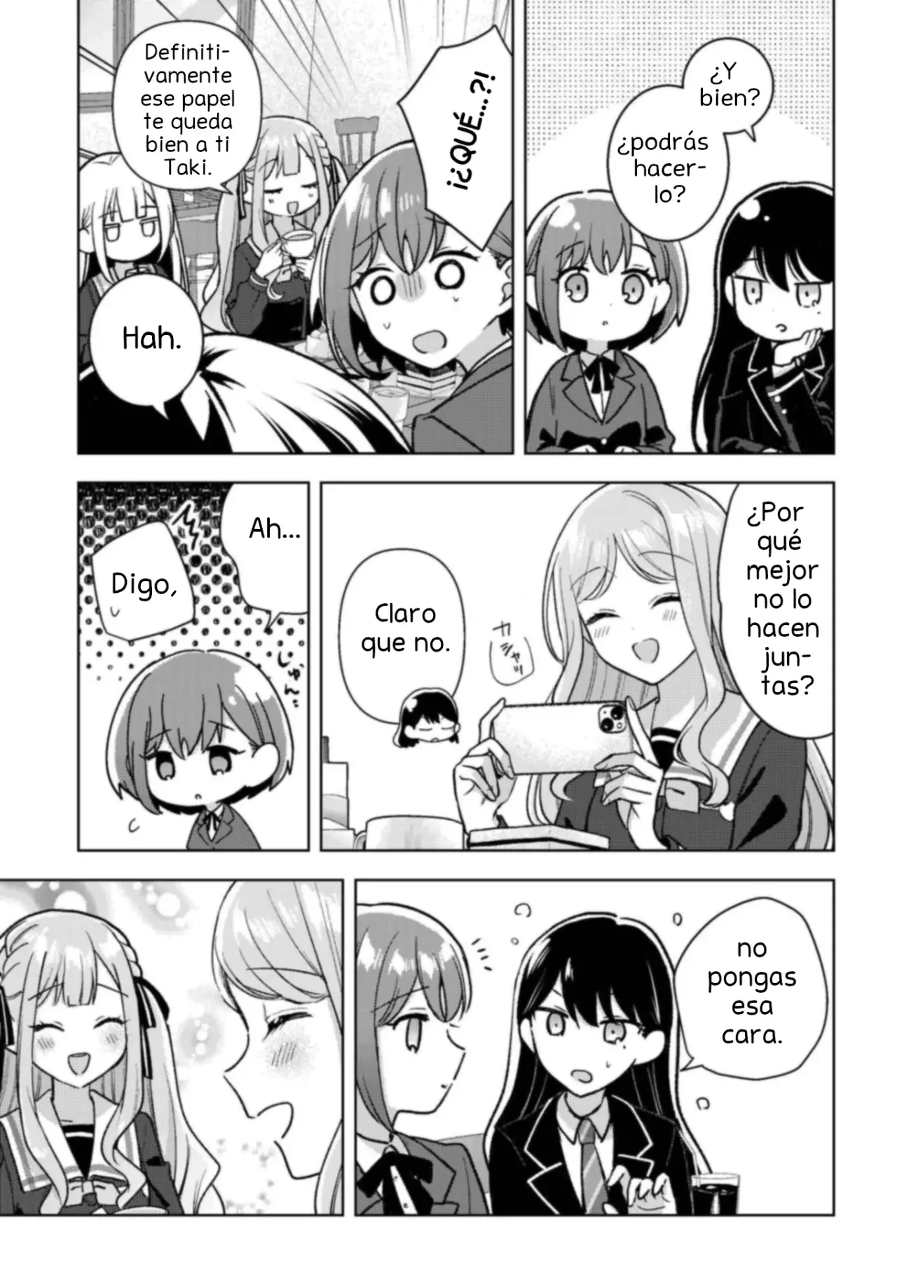 Bang Dream it's my go Capitulo 4: Gritos página 16