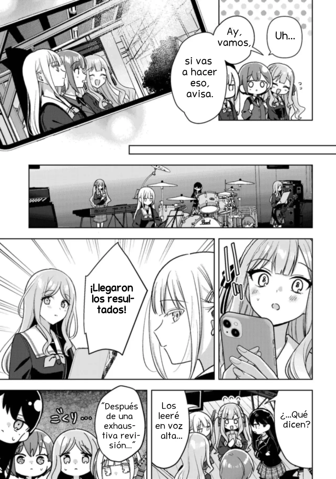Bang Dream it's my go Capitulo 4: Gritos página 18