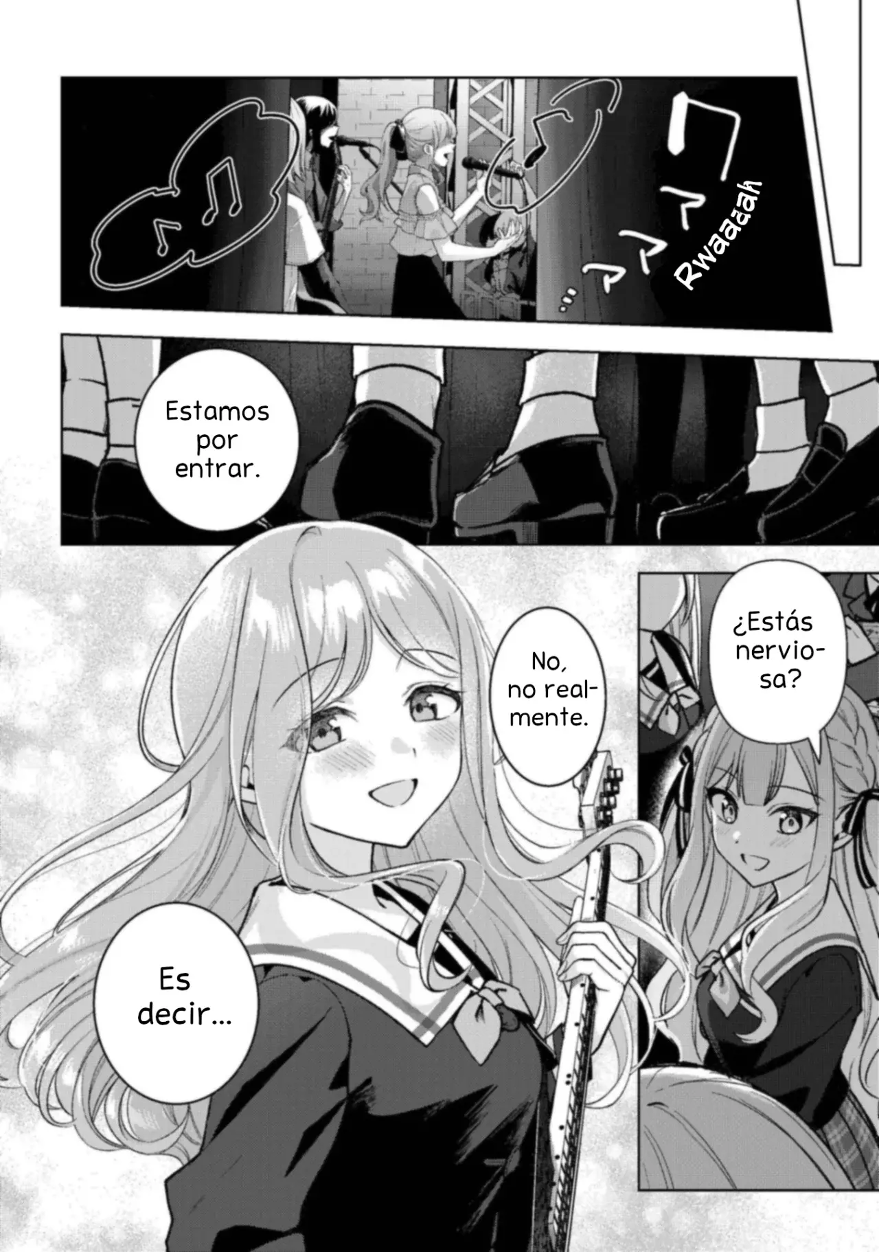 Bang Dream it's my go Capitulo 4: Gritos página 23