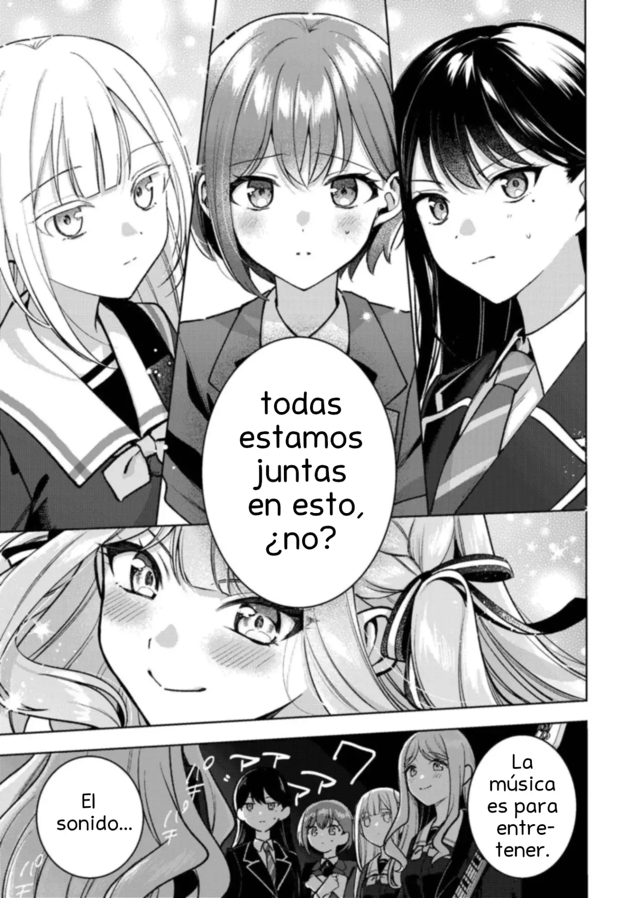 Bang Dream it's my go Capitulo 4: Gritos página 24