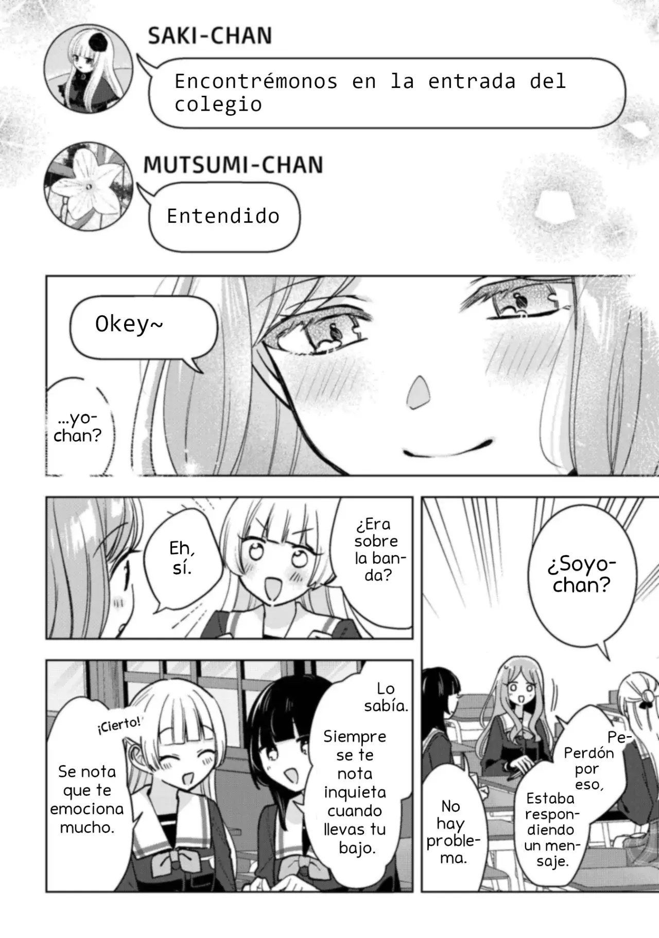 Bang Dream it's my go Capitulo 4: Gritos página 5