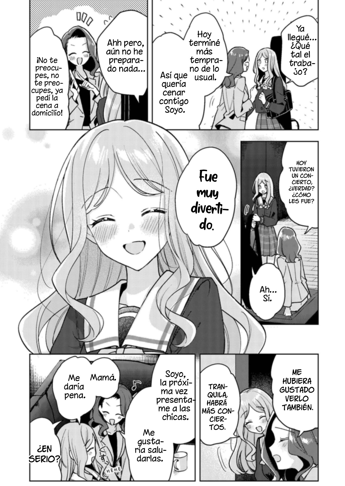 Bang Dream it's my go Capitulo 5.1 página 4