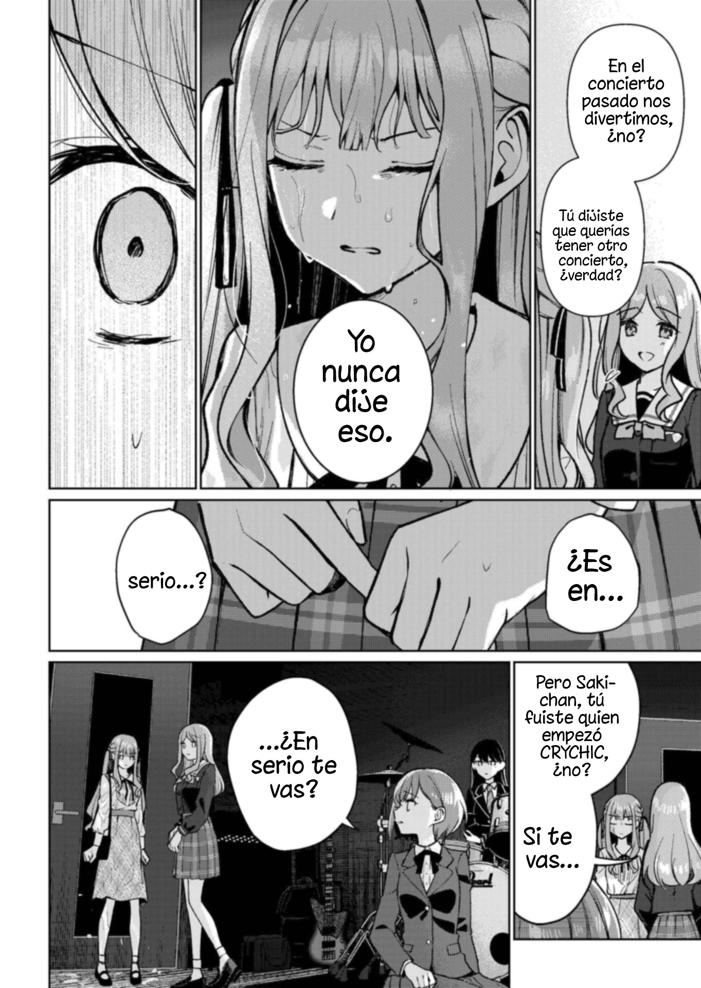 Bang Dream it's my go Capitulo 5.2 página 4