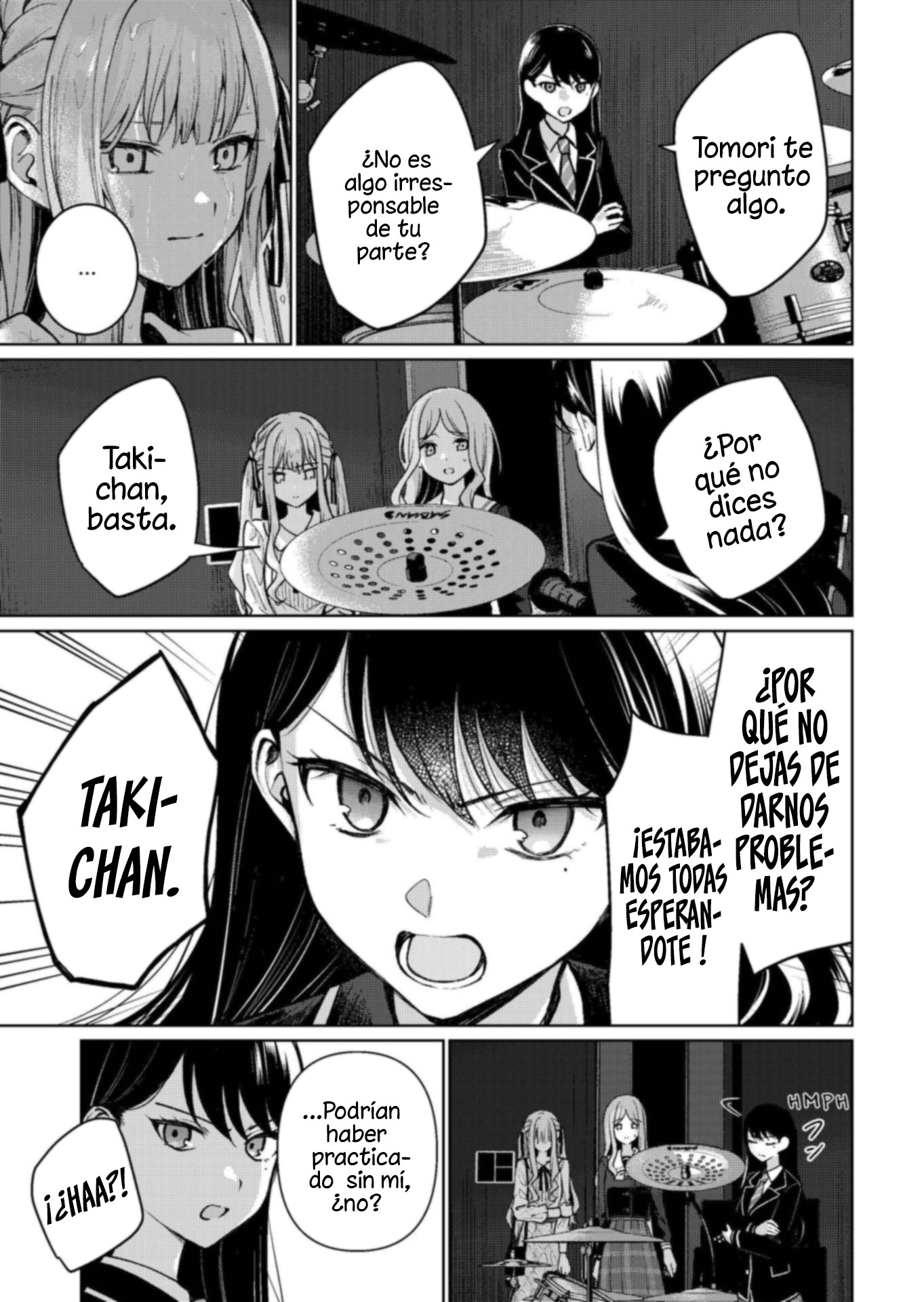 Bang Dream it's my go Capitulo 5.2 página 5