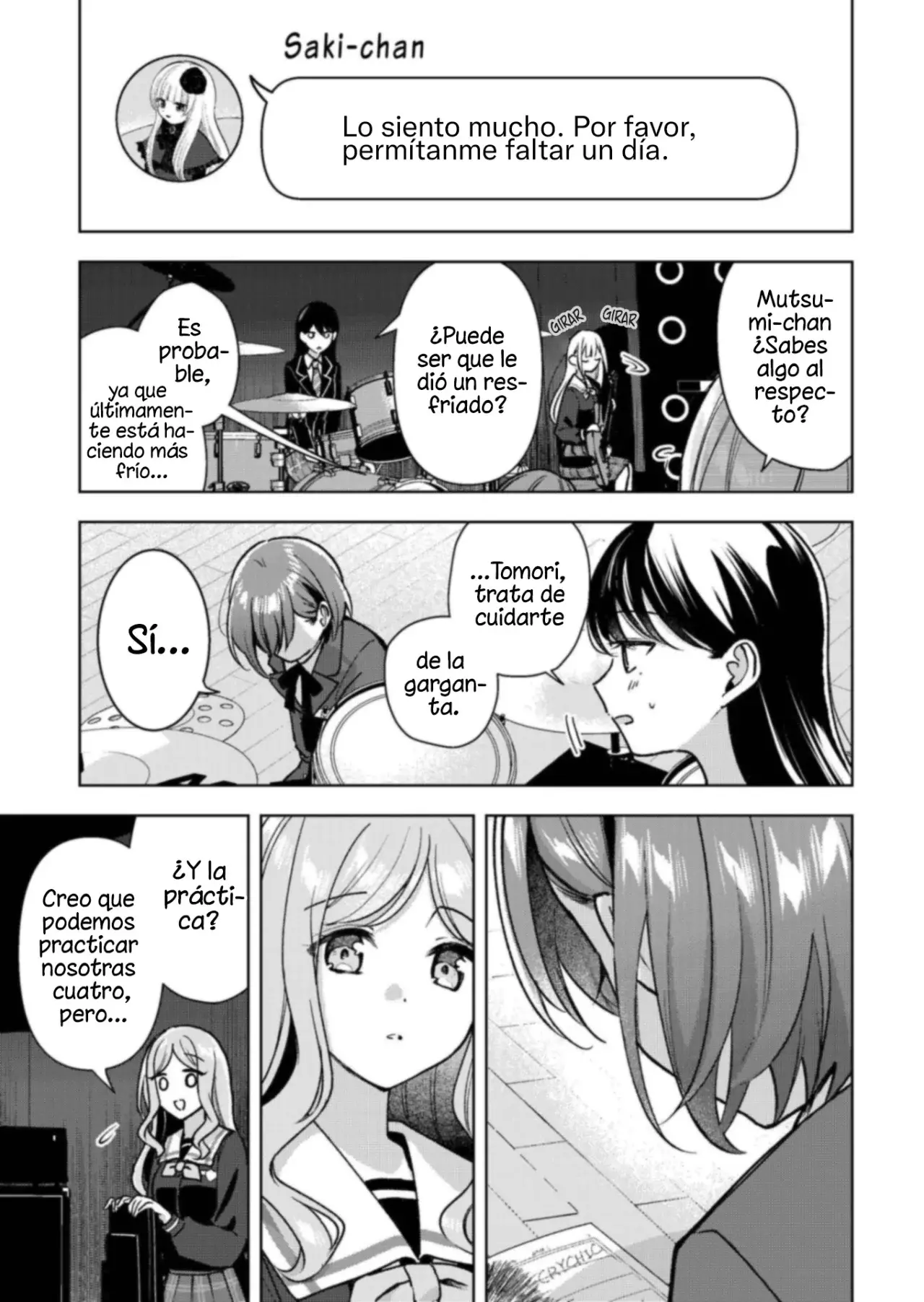 Bang Dream it's my go Capitulo 5: El comienzo página 6