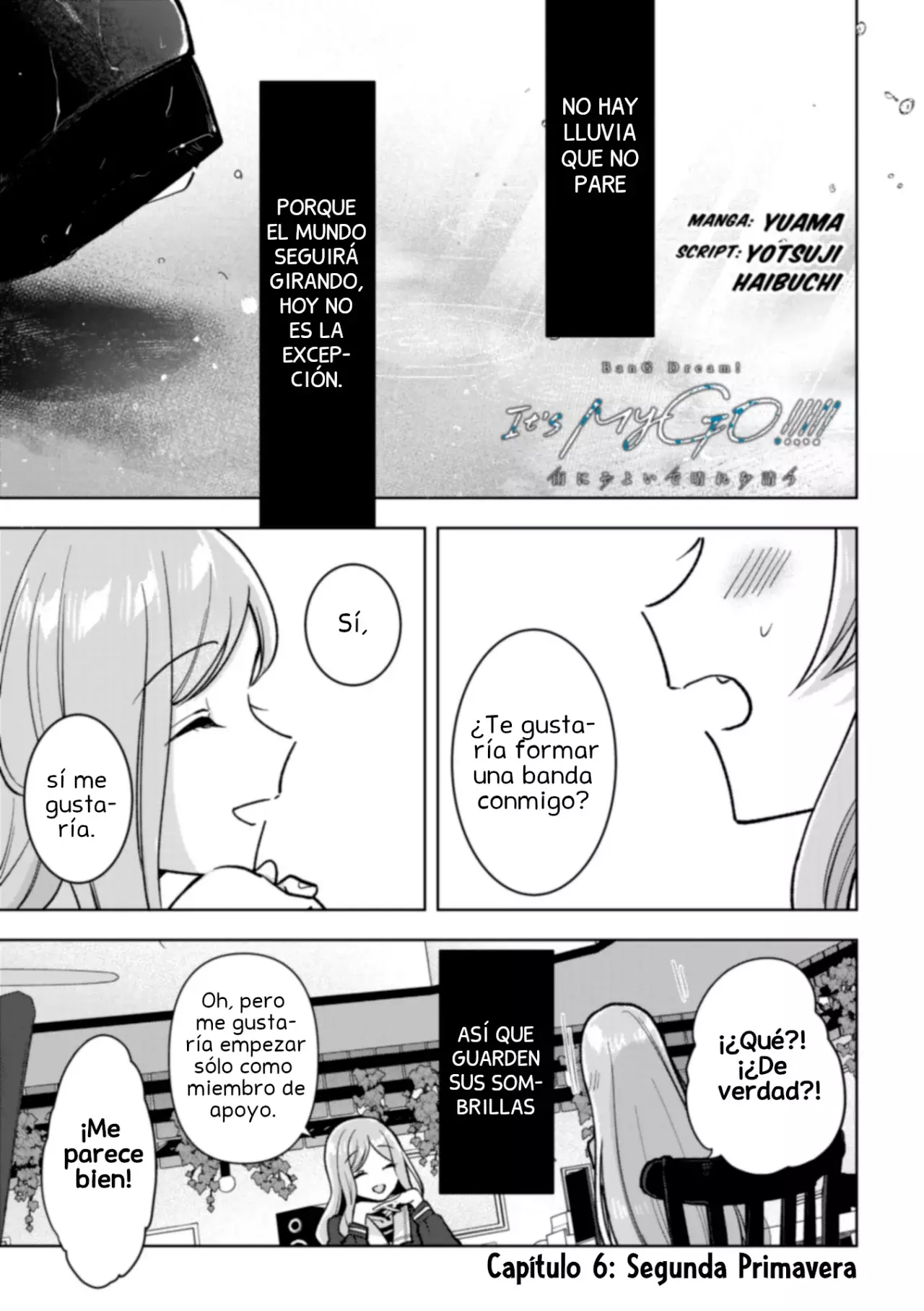 Bang Dream it's my go Capitulo 6: Segunda primavera página 2